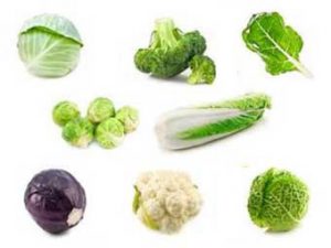 سبزیجات کلمی در تنوع رژیمی