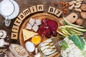 غذاهای دارای بیوتین ویتامین B-7